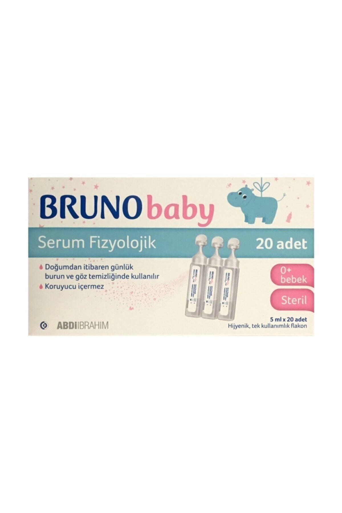 Bruno Baby Serum Fizyolojik Damla 5 Ml X 20 Adet Bru0003