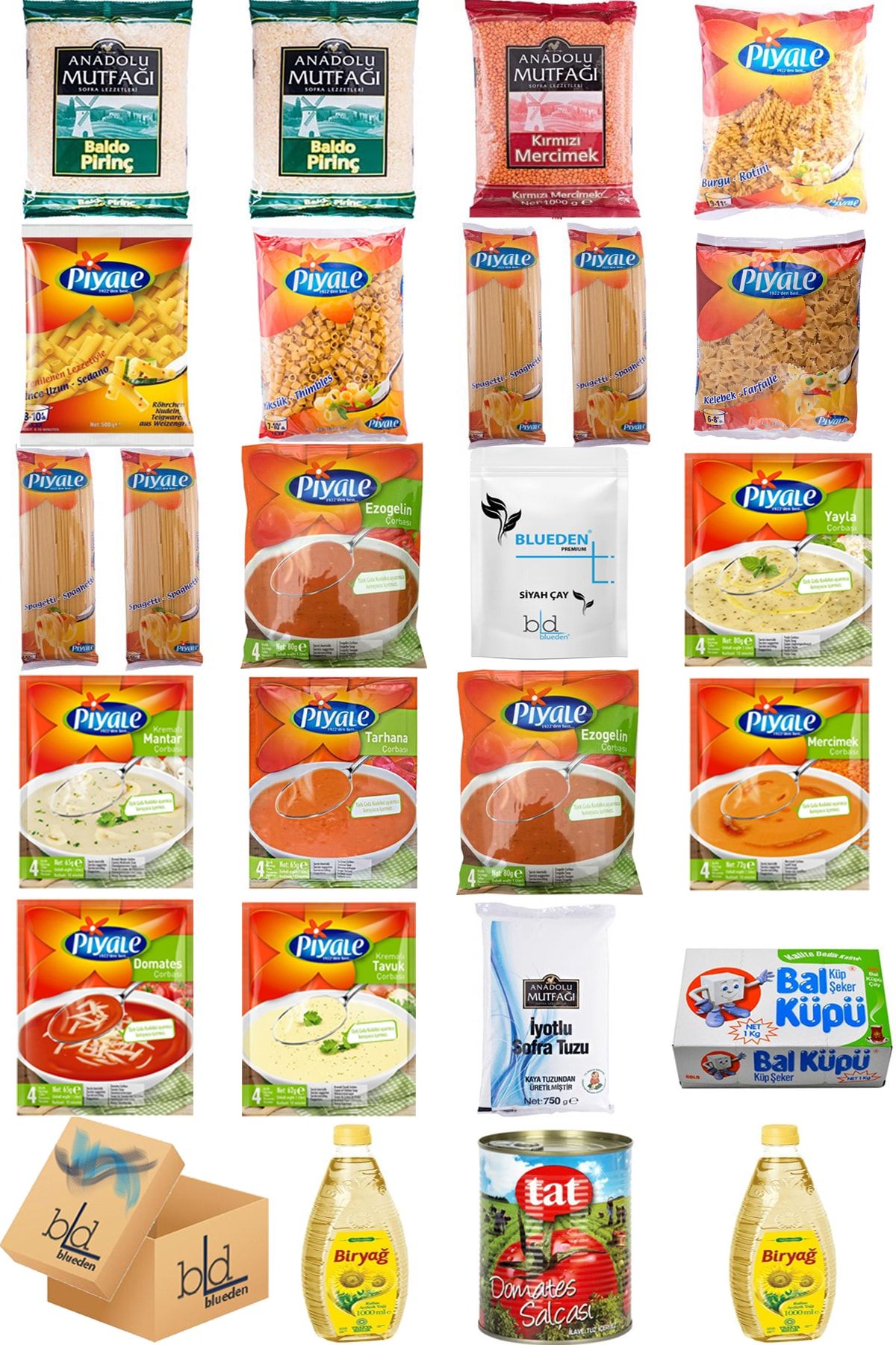 Blueden Ramazan Paketi 25 Parça 85 Nolu Paket