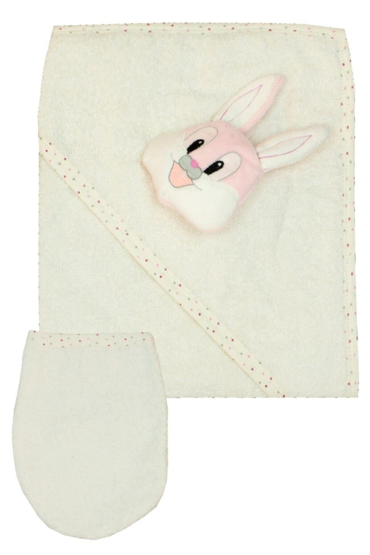 Cantoy Kız Erkek Bebek Oyuncaklı Banyo Havlusu