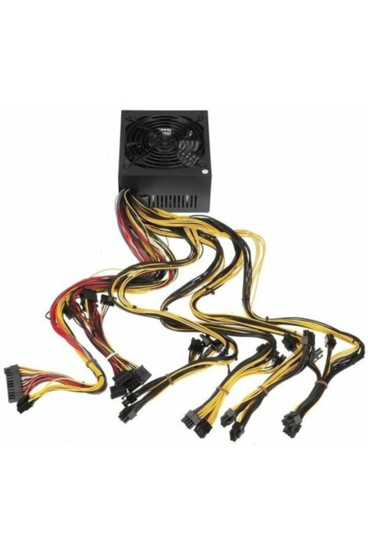 hiport Maxpower 2000w 1x 20+4pin, 3x Ide, 6x Sata, 16x 6+2p Mining Powersuply Kutulu