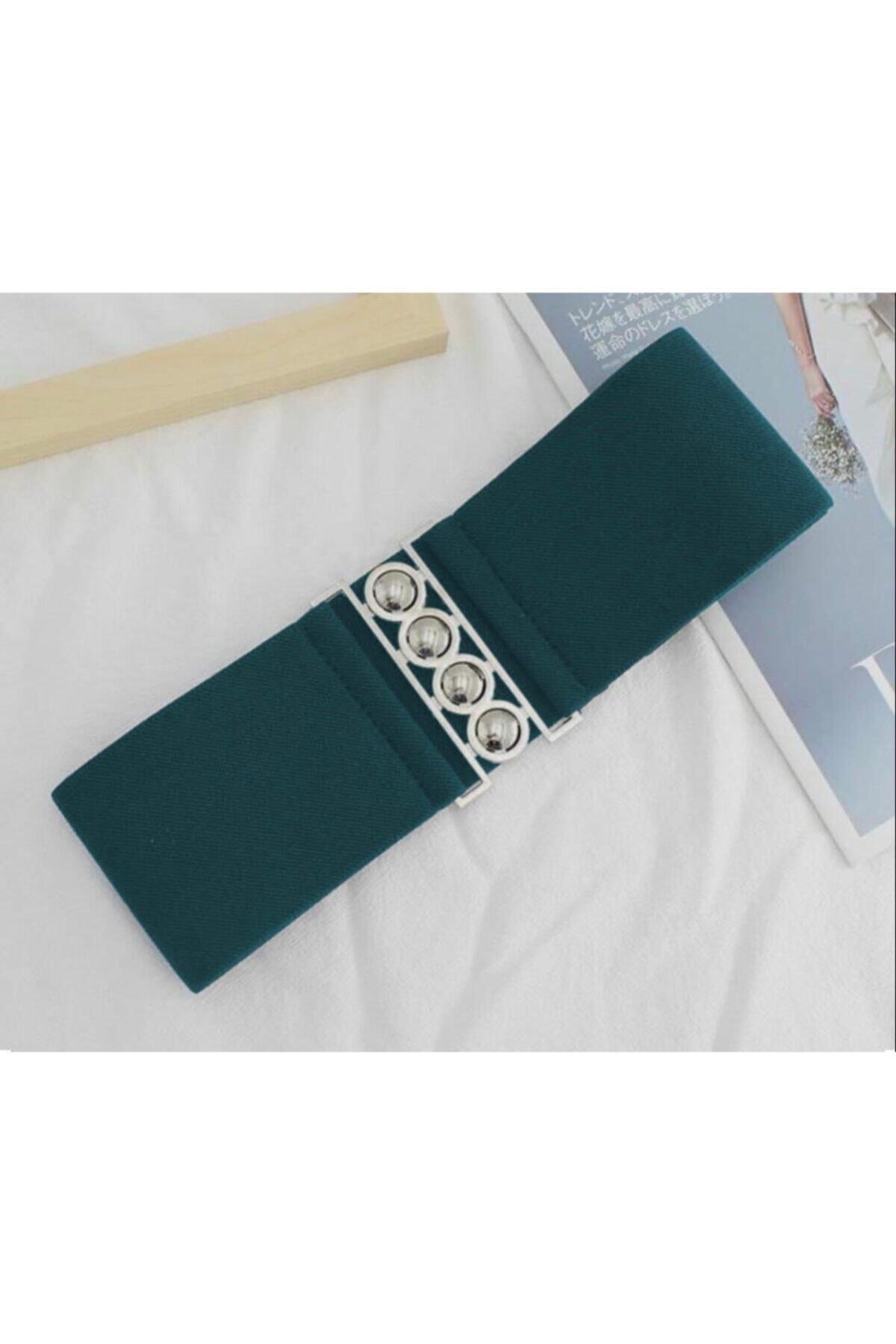 ANKA KEMER Geçmeli Toka Kadın Lastik Korse