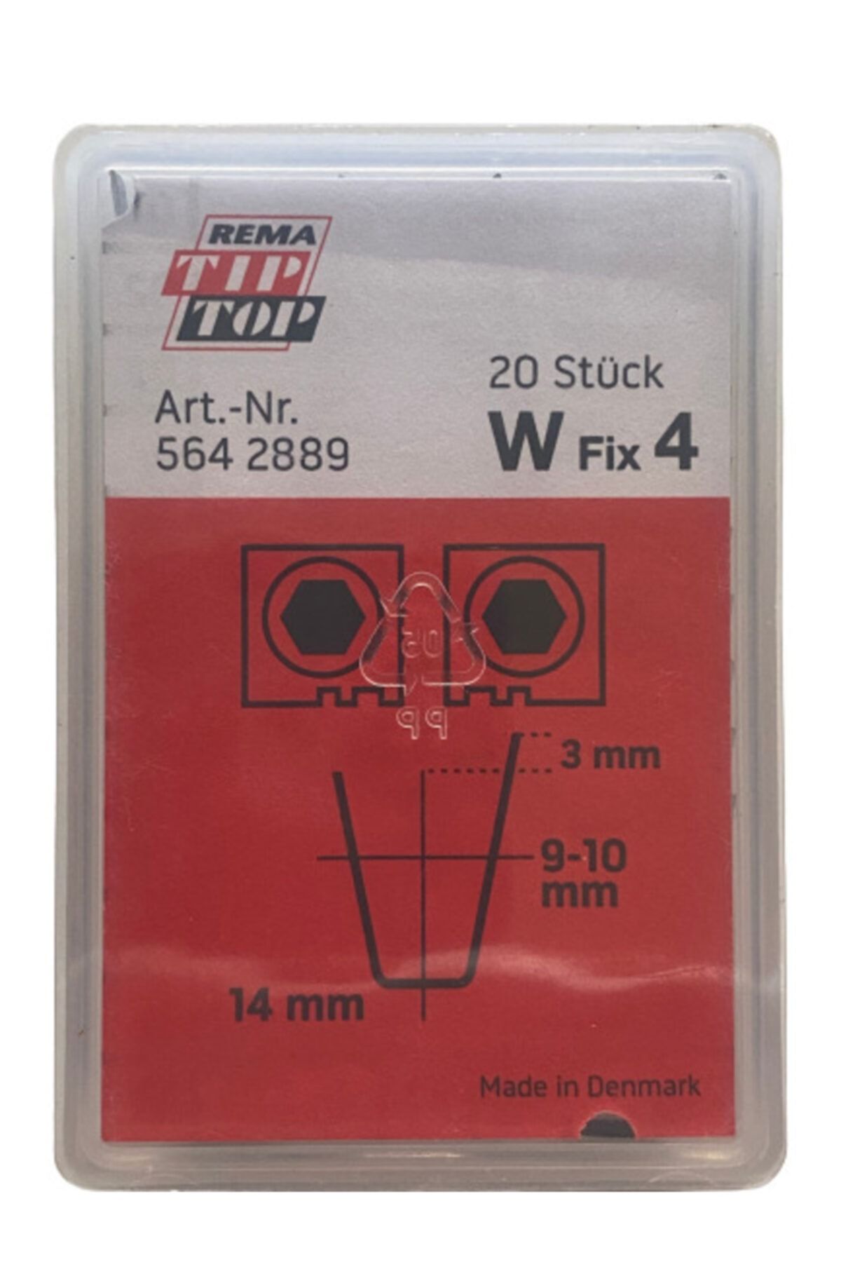 REMA TIPTOP W Fix 4 Lastik Diş Açma Bıçağı Ve Kanal Açma Bıçağı 5642889