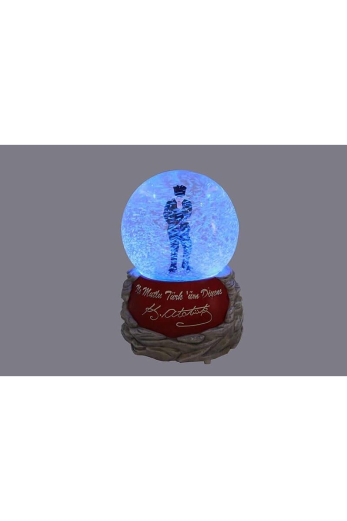 MağazanYanında Izmir Marşlı Işıklı Ve Motorlu Kar Küresi