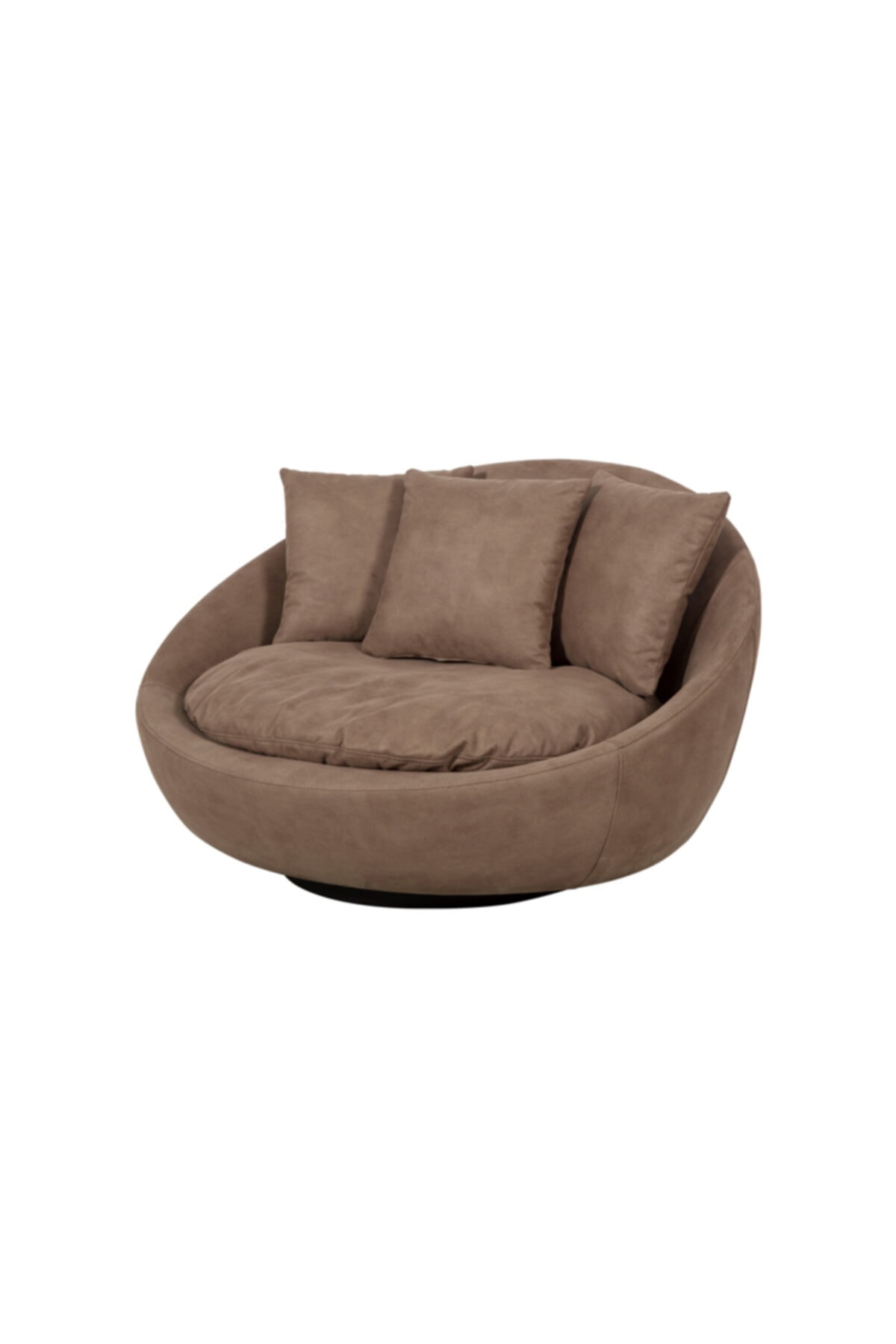 NDESIGN Kahverengi Cherry Koltuk Berjer