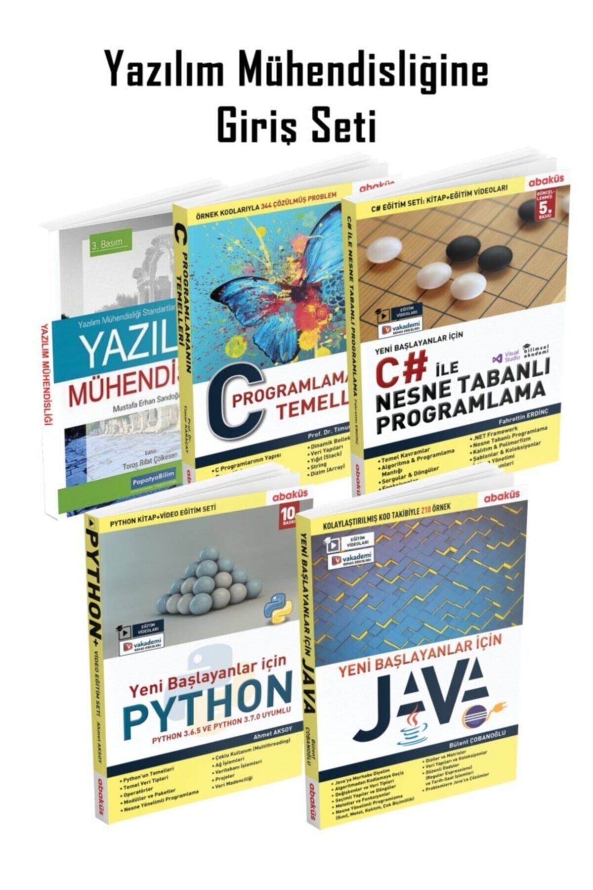 Abaküs Kitap Yazılım Mühendisliğine Giriş Seti