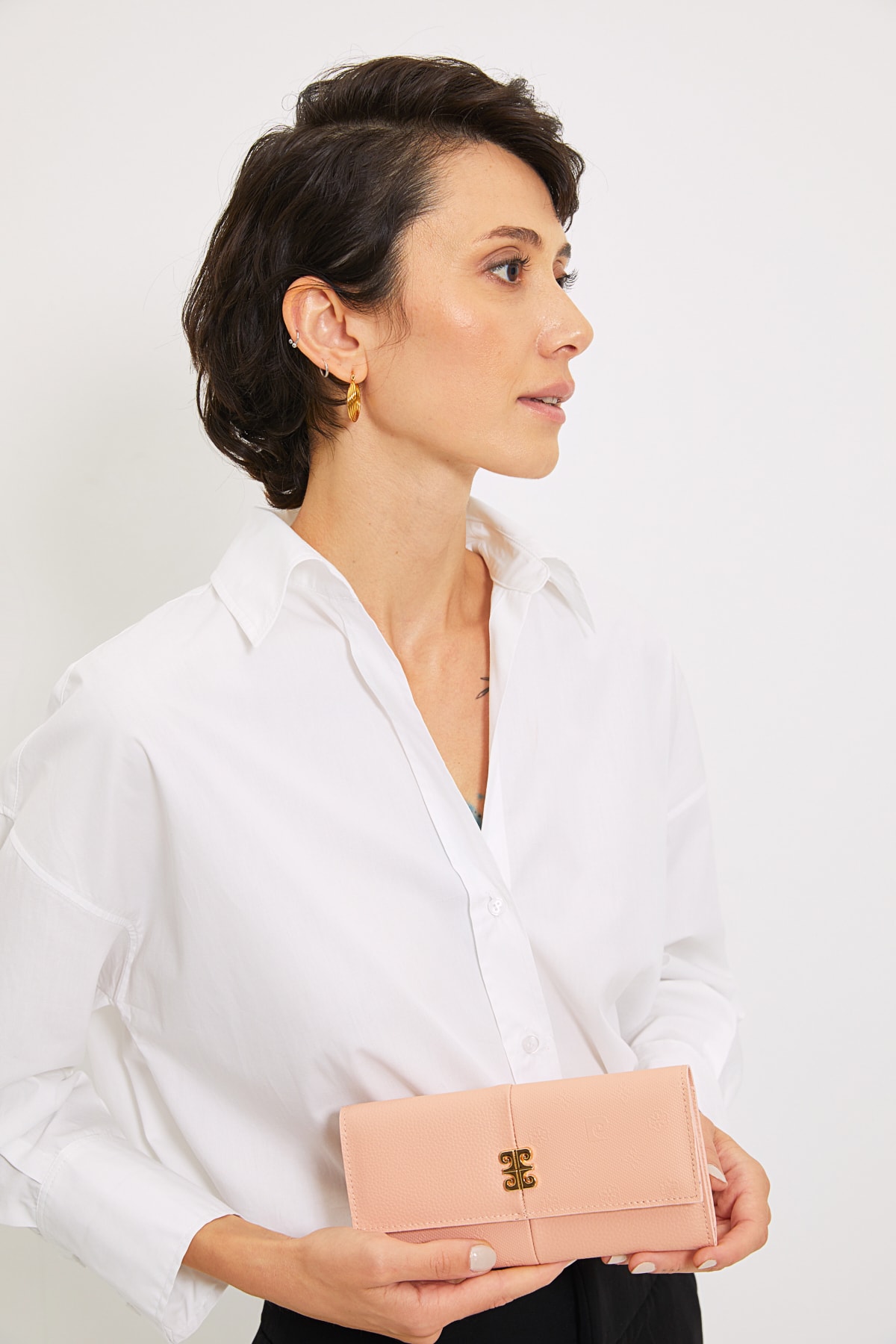 Pierre Cardin Somon Print Kadın Cüzdan 06PO21Y1316