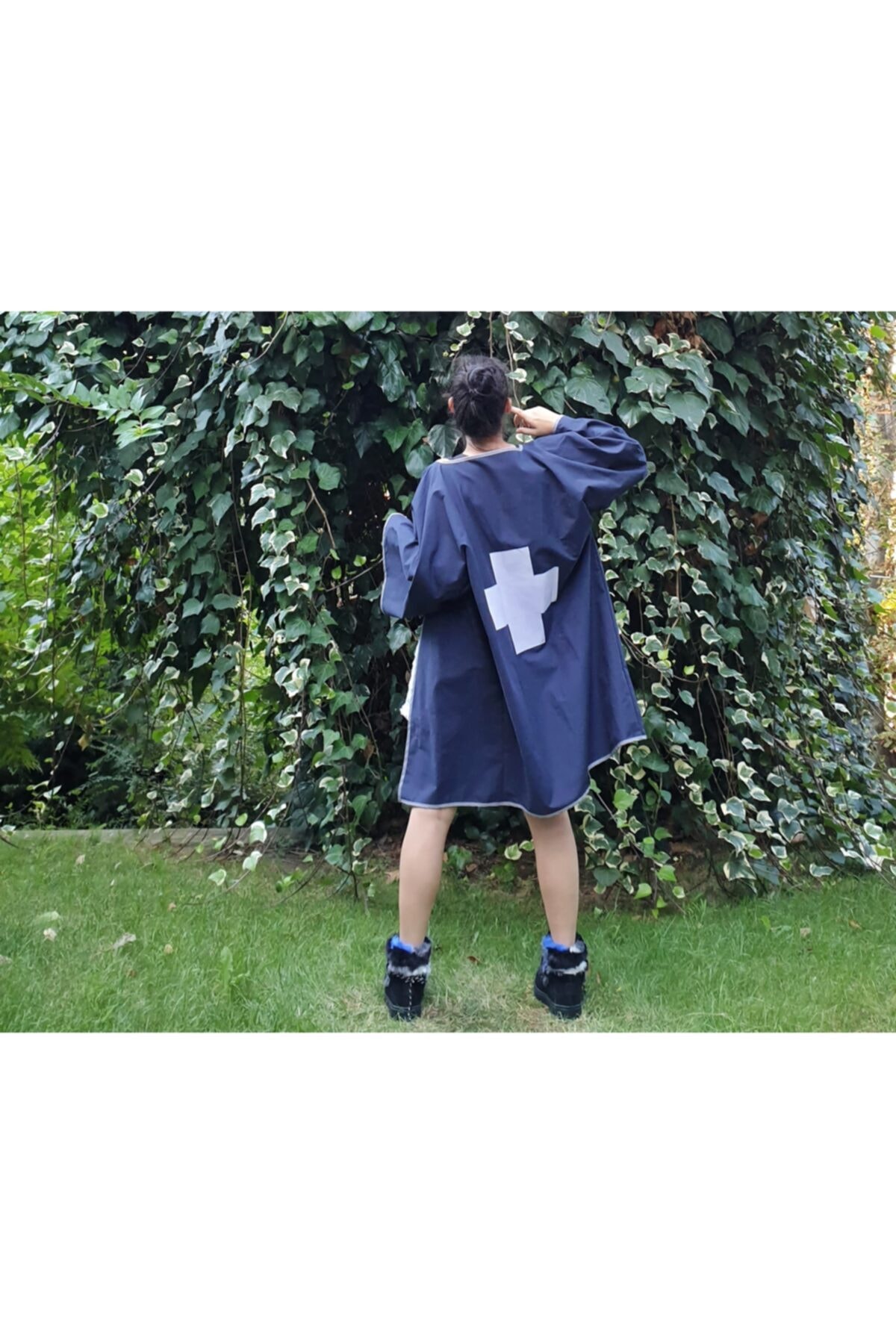 Fi designer Tasarım Lacivert Kimono