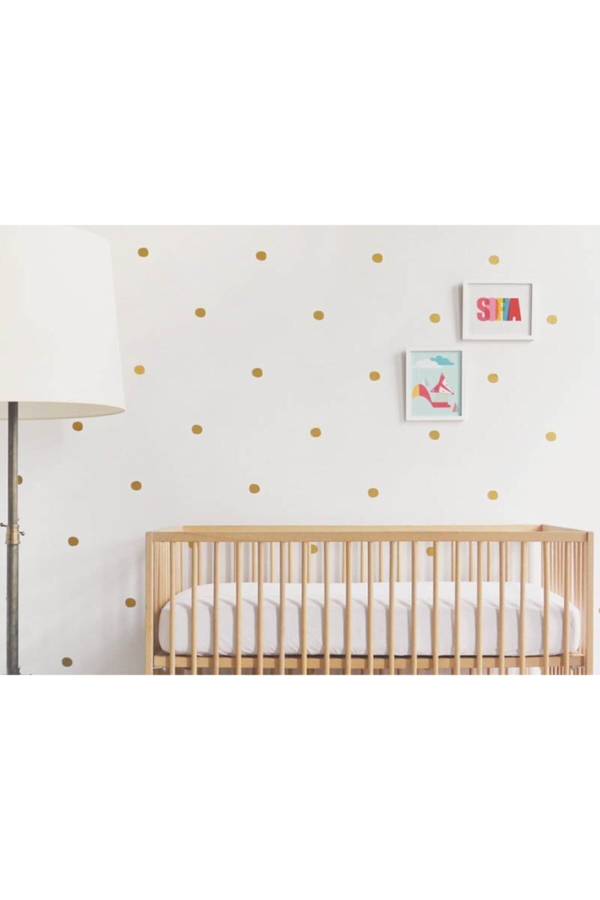 Stickerce Puantiye Çocuk Odası Duvar Sticker