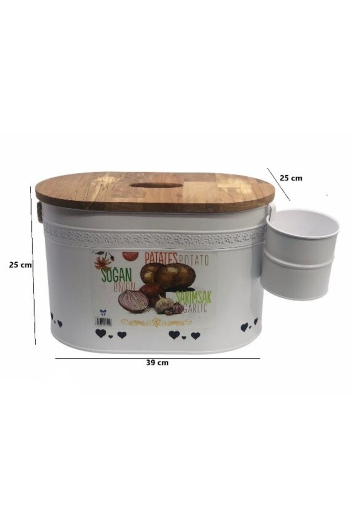 KıtayGroup Kıtaygroup Oval Içi Bölmeli Patates Soğan Sarımsak
