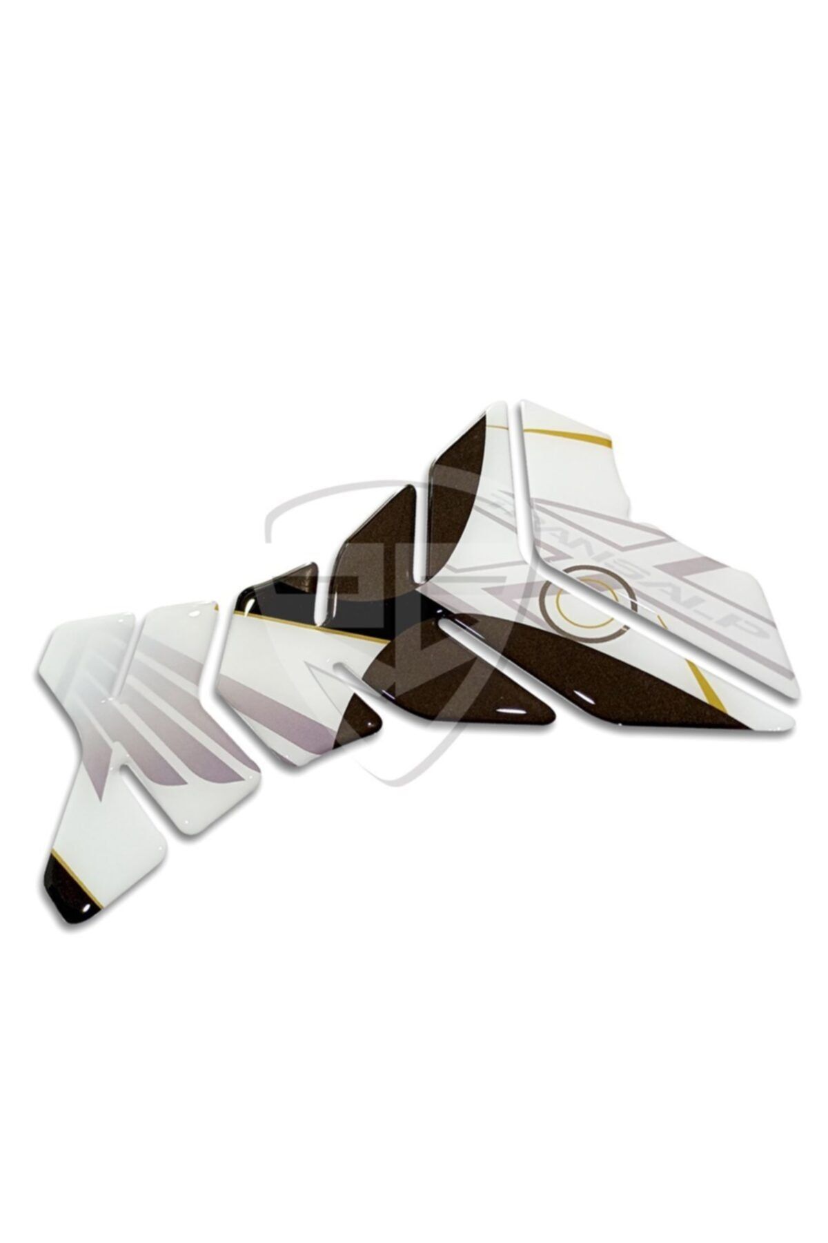 Redline Grafik Honda Transalp Gold Detay Tank Pad