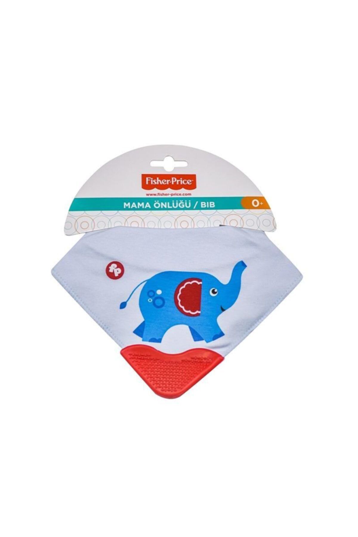 FISHER PRICE Diş Kaşıyıcılı Fular Fil Önlük