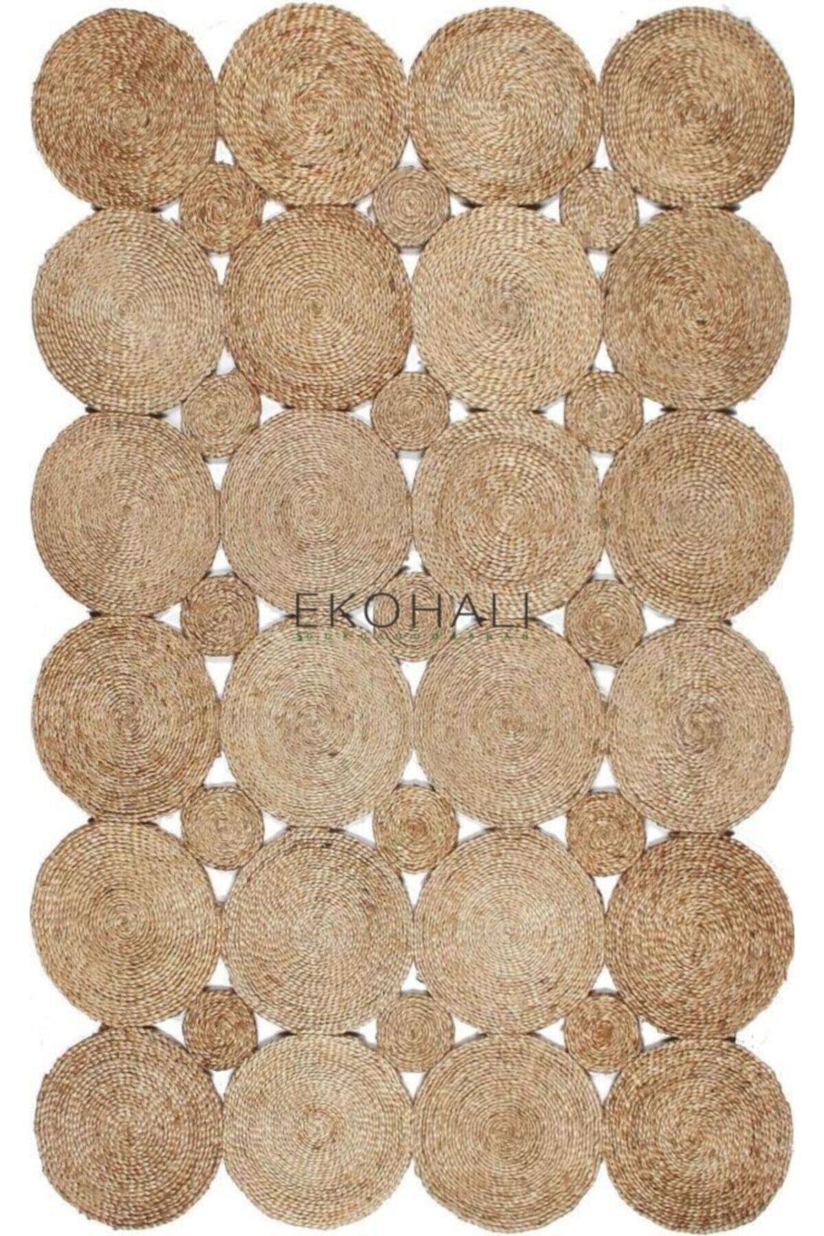 Eko Halı Solo Jüt Ca-104 Natural Xw Dekoratif Jüt Kilim