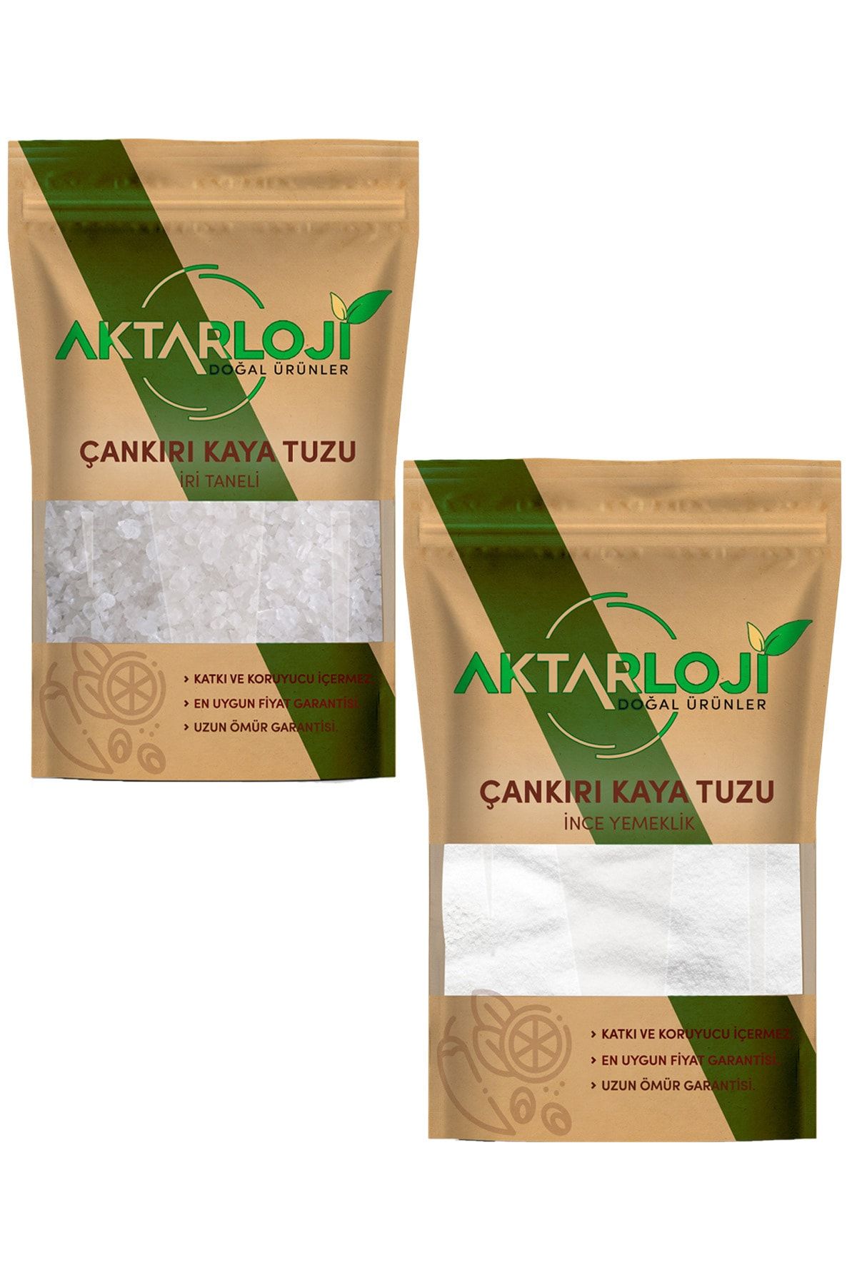 aktarloji Çankırı Kaya Tuzu Seti 6 Kg ( 3 Kg Iri Kaya Tuzu + 3 Kg Ince Kaya Tuzu )