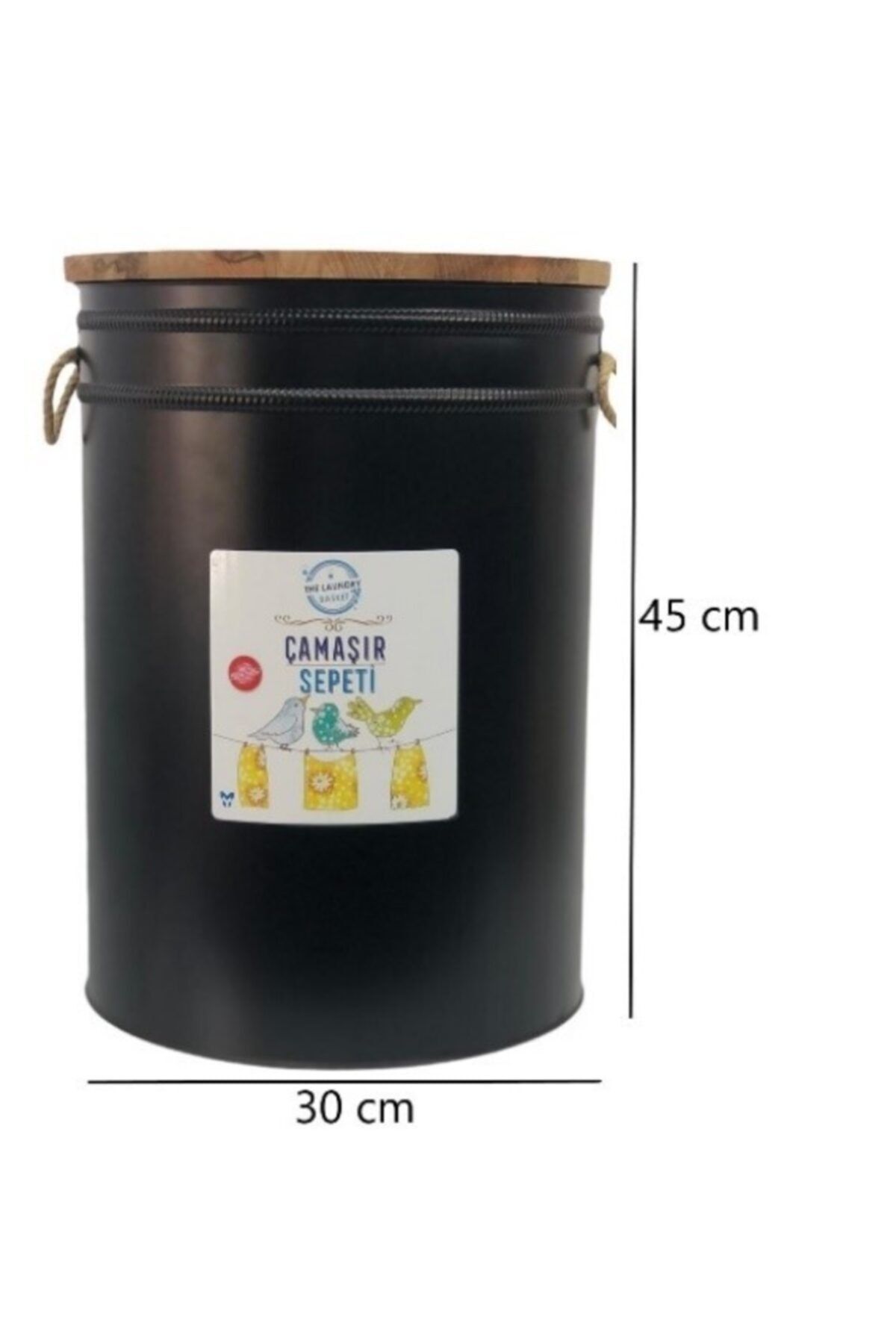 KıtayGroup Kıtaygroup 30 Litre Kirli Çamaşır Kovası