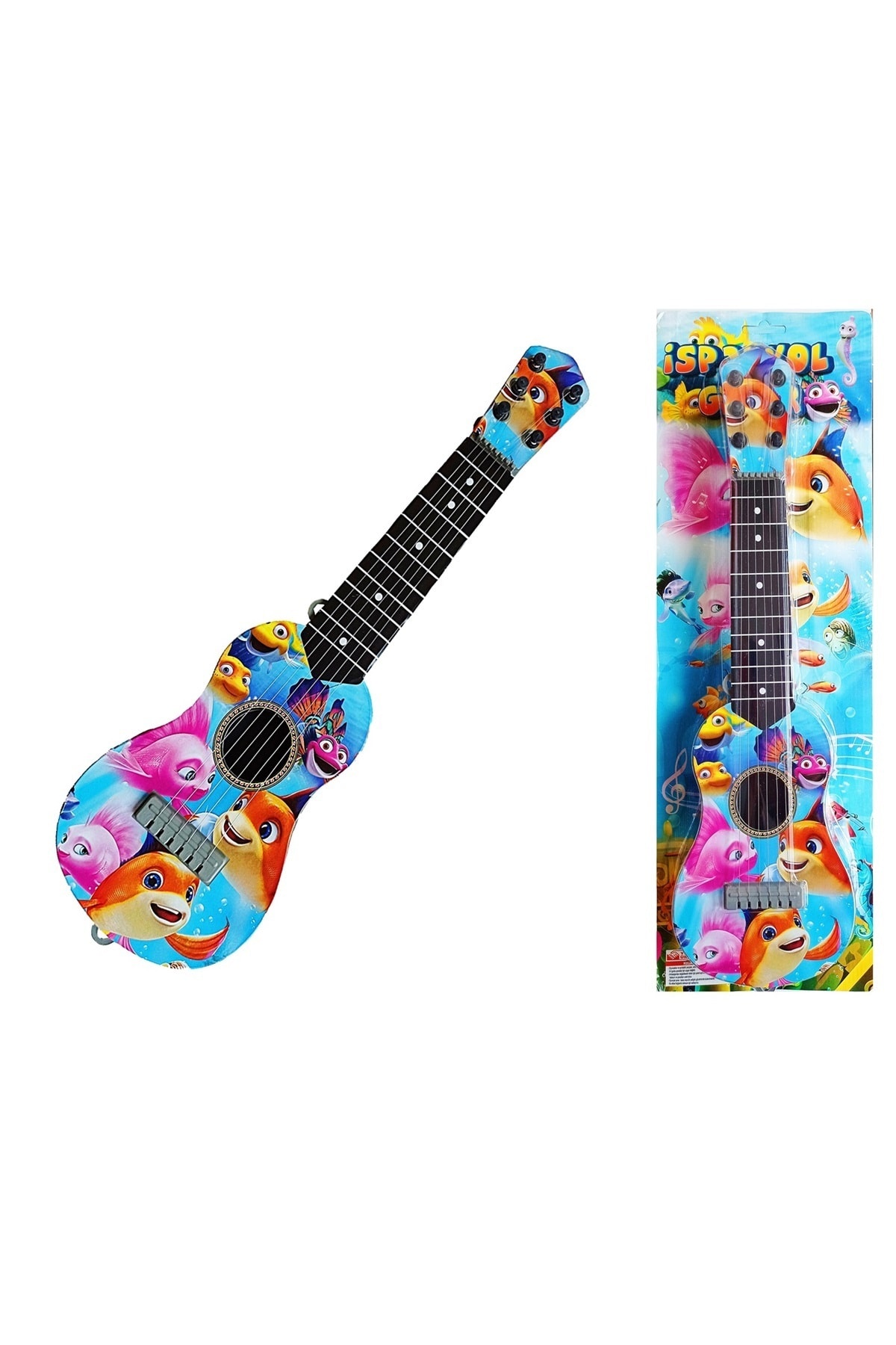 Satış Diyarı Oyuncak Gitar Çocuk Gitarı Ispanyol Gitar Balık 6898