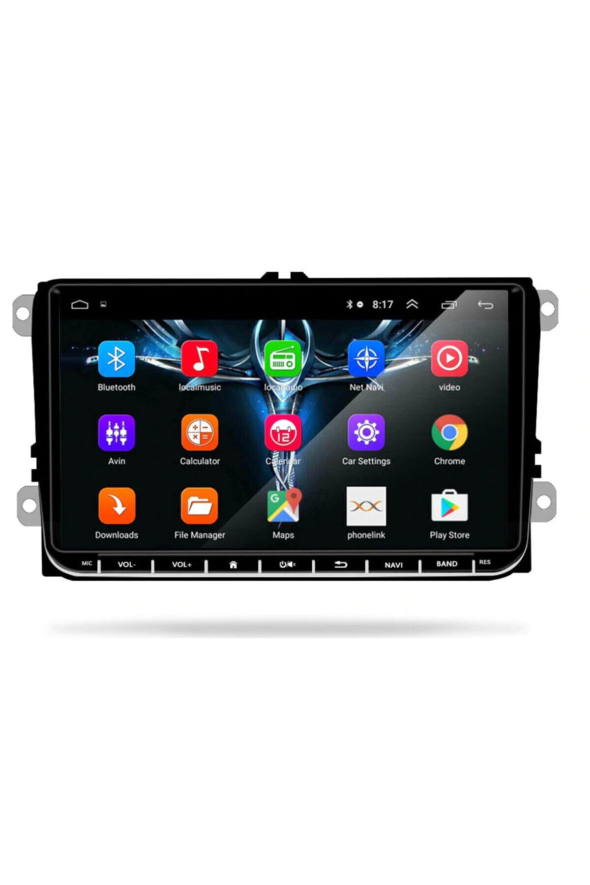Kingwin Volkswagen 9 Inch Android 10,1,1multimedya Jetta Golf Passat Polo Tiguan Skoda Seat