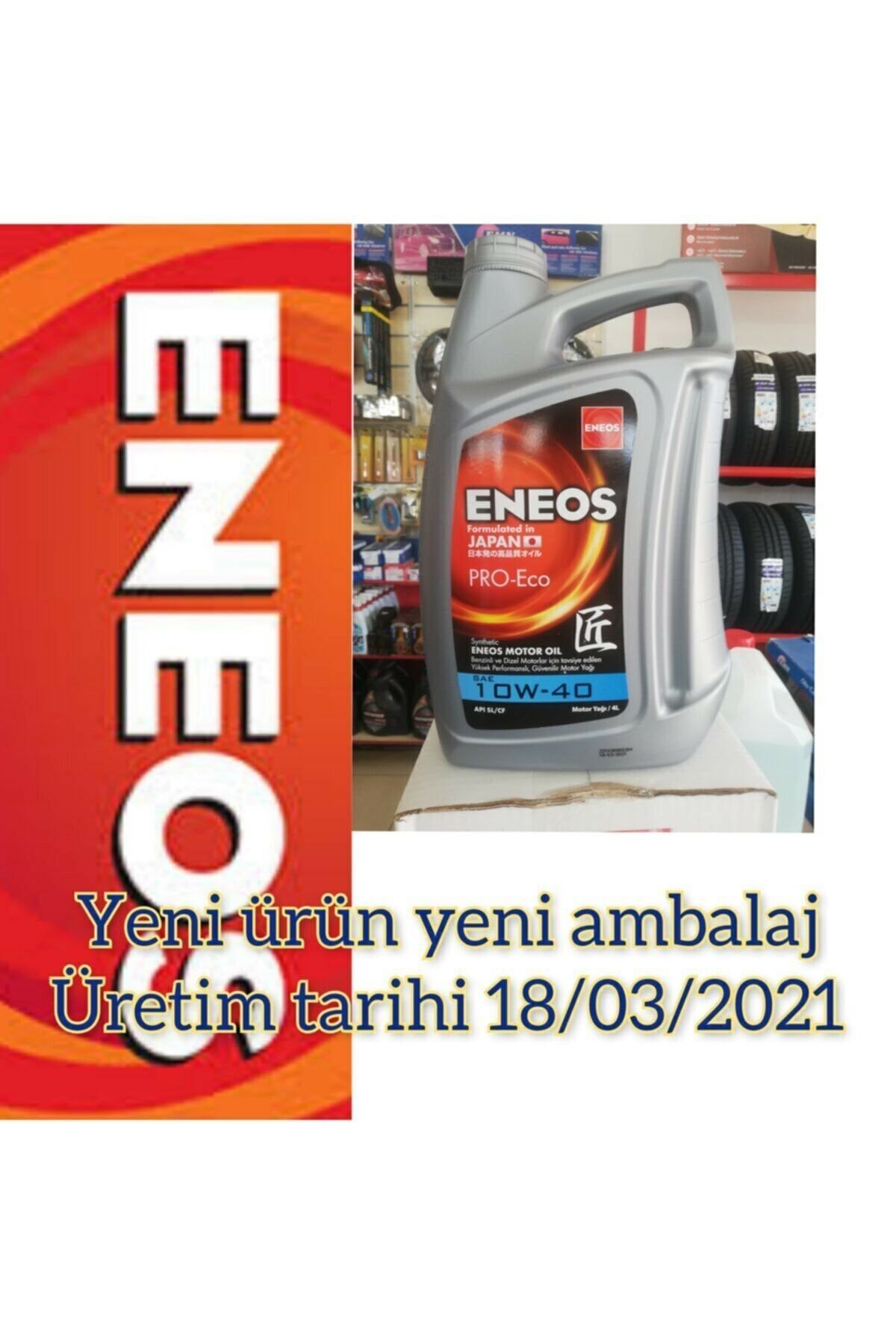 ENEOS Premium 10w40 Synthetic 4lt