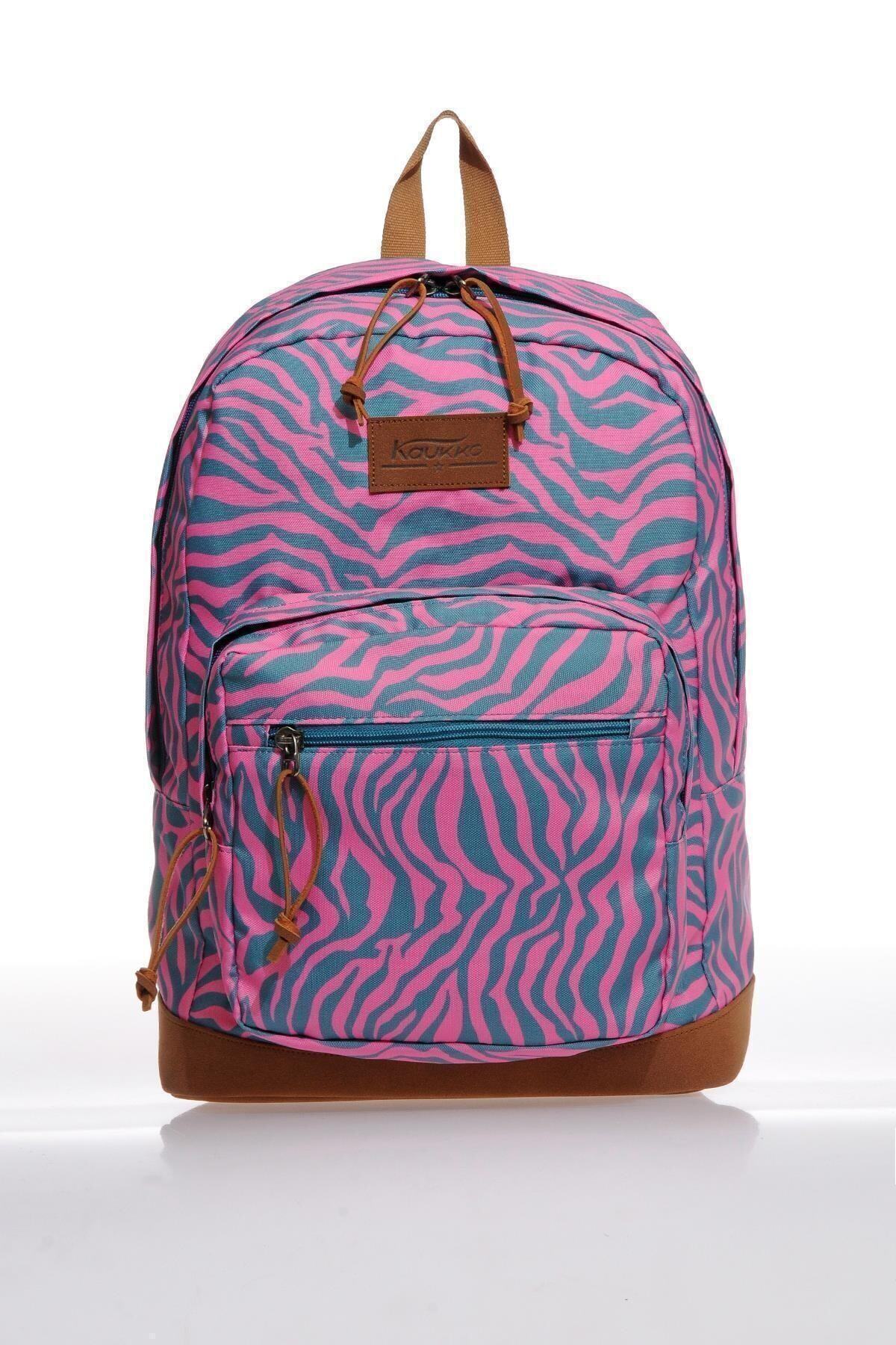 KAUKKO K1097 Zebra Unisex Sırt Çantası