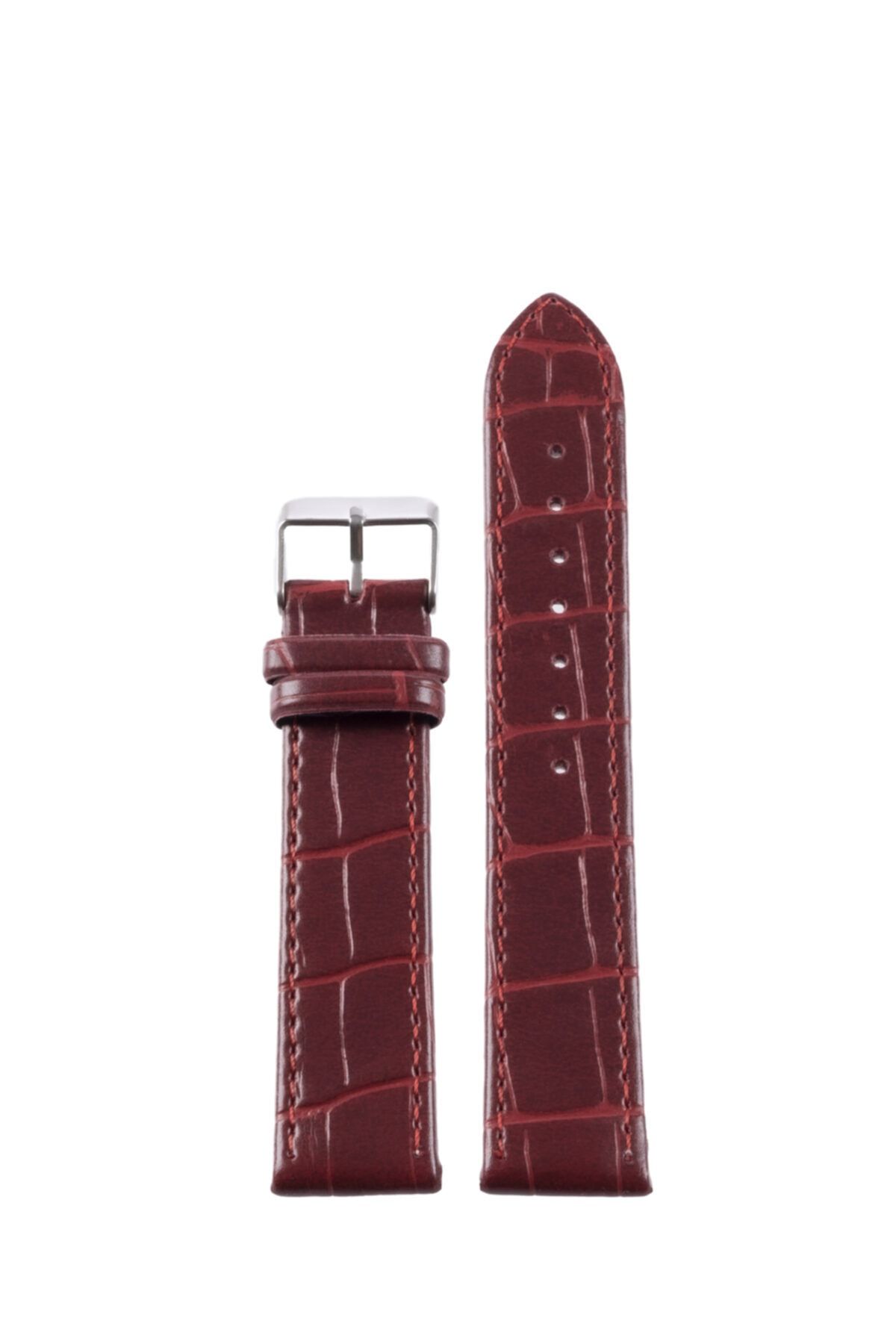 OSO KORDON Oso Saat Kayışı 1597 - Bordo - 14mm