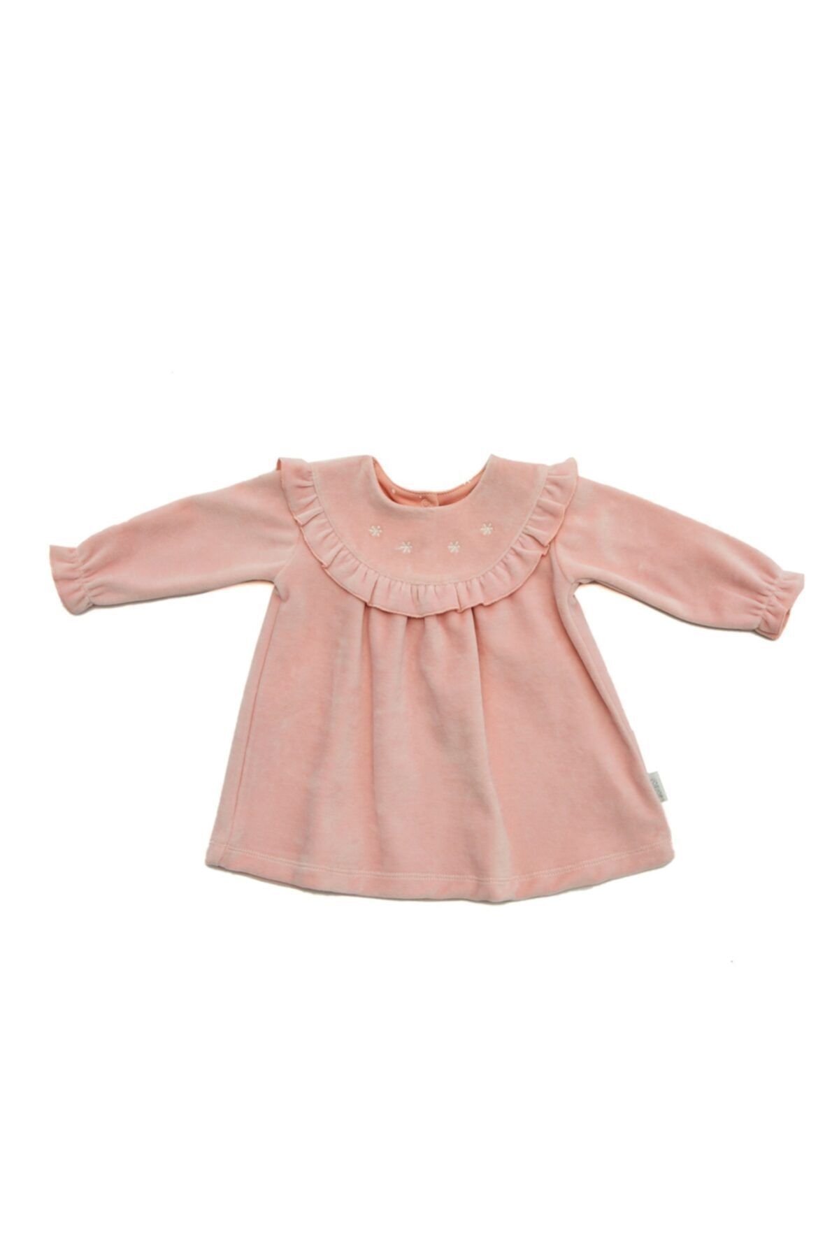 andywawa Bebek Elbise Dress Velvet Baby Stars