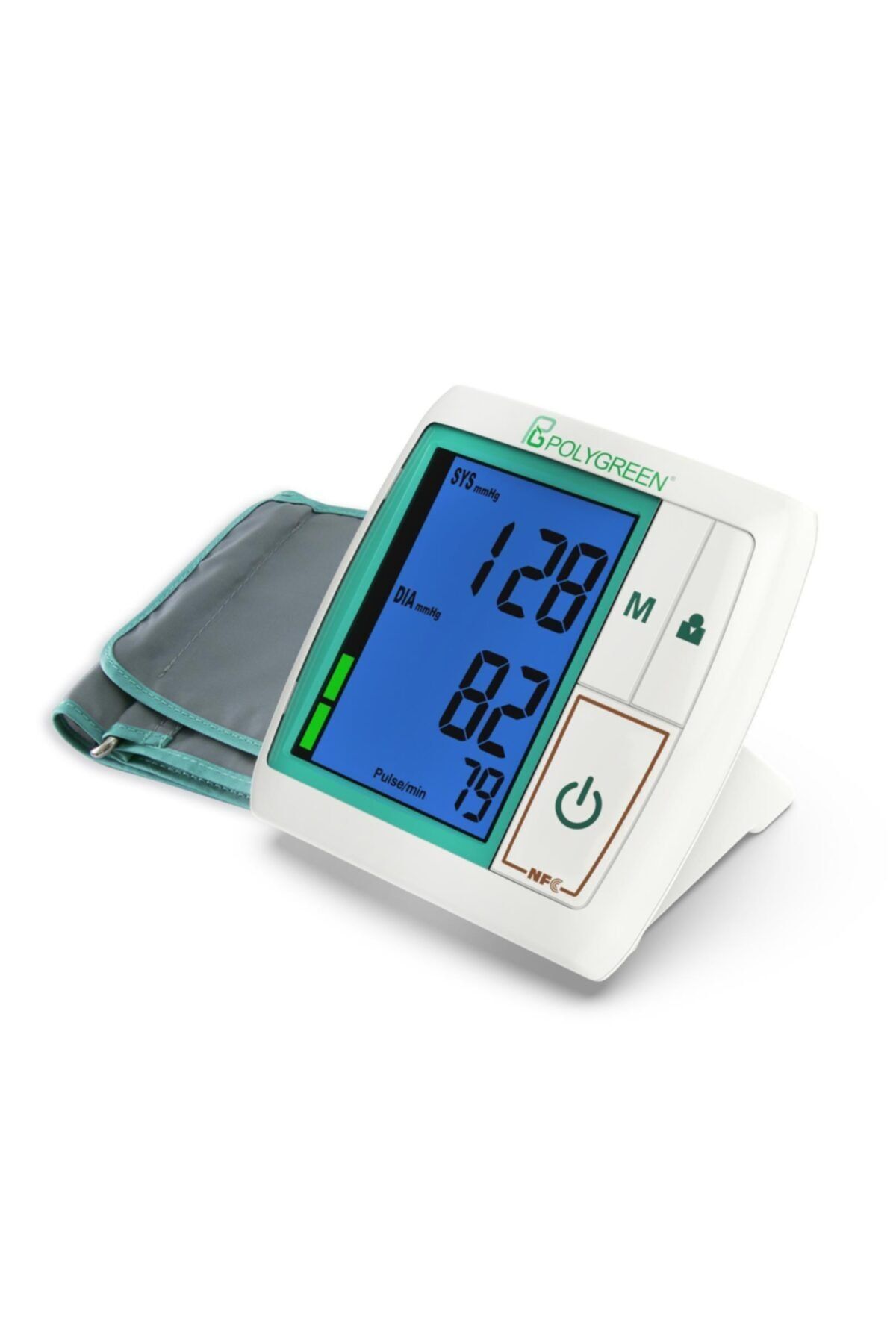 Polygreen Kp7672 Akıllı Koldan Tansiyon Ölçer+kd1481 Akıllı Dijital Çubuk Ateş Ölçer