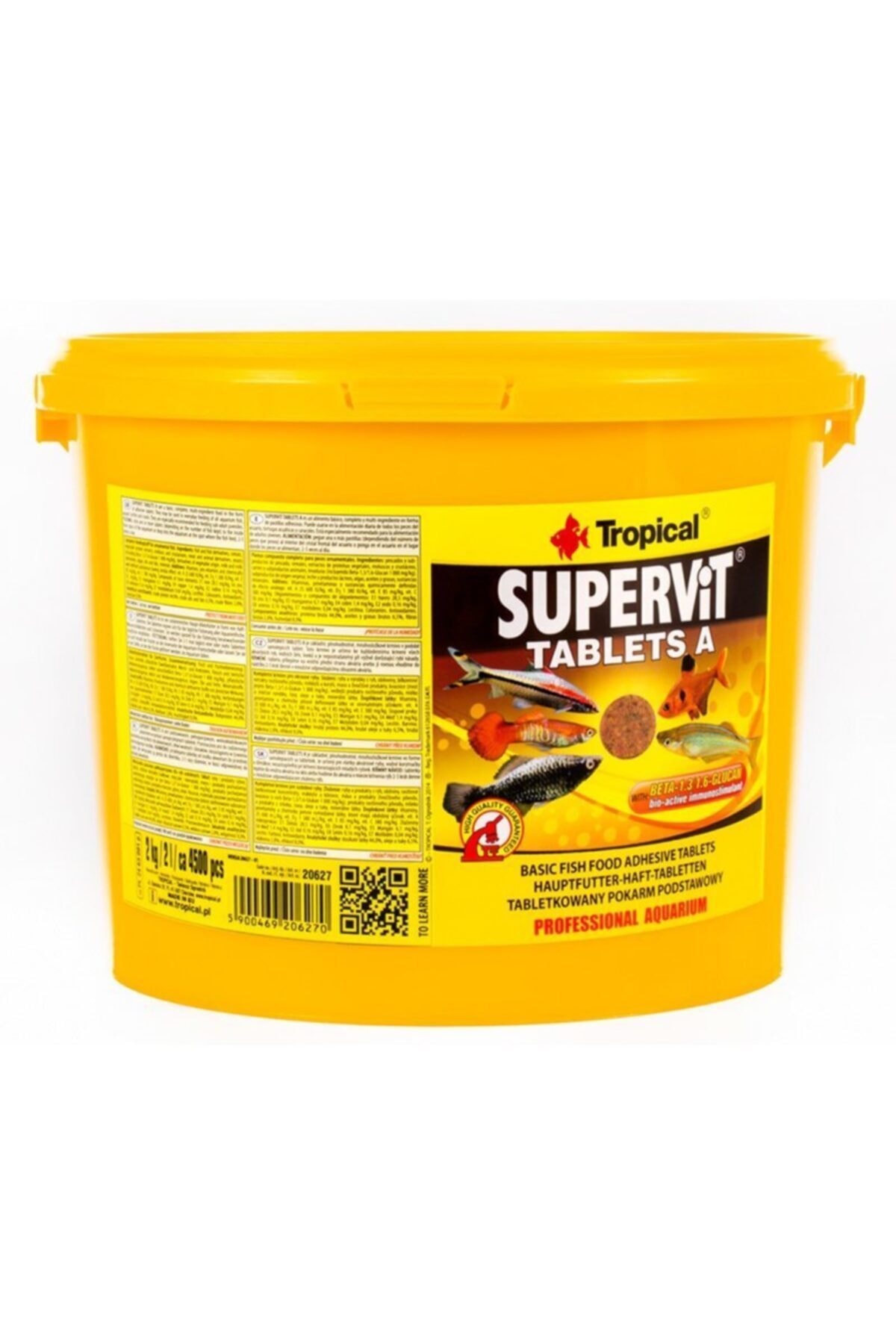 Tropical Supervit Tablets A 2kg / 4.500 Adet Kova Yem