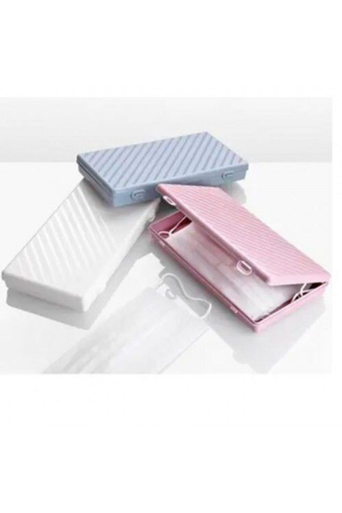 pazariz Maske Saklama Kutusu Yeşil 10 Adet