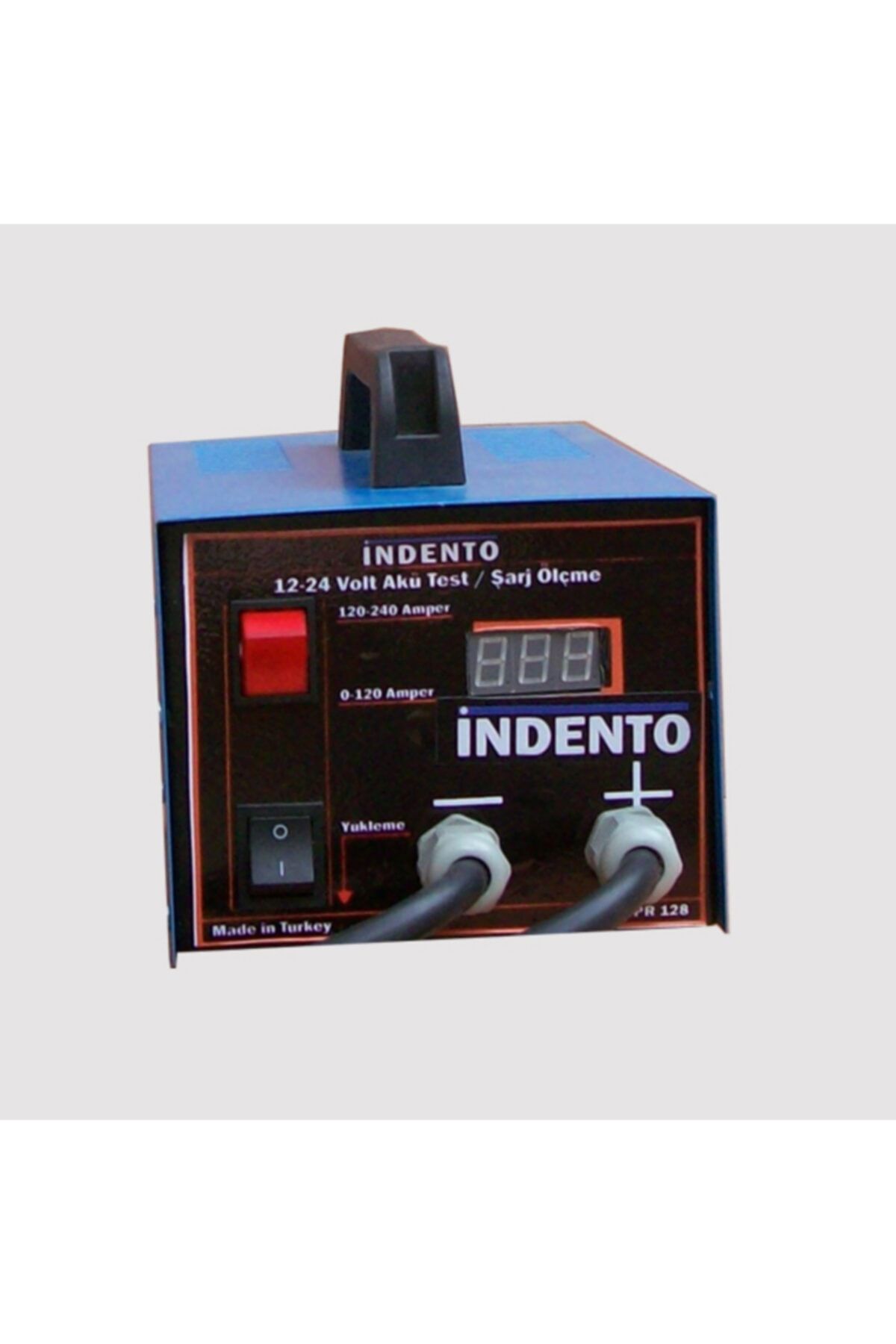 İNDENTO Akü Test Ve Şarj Ölçme 12 Ve 24 Volt