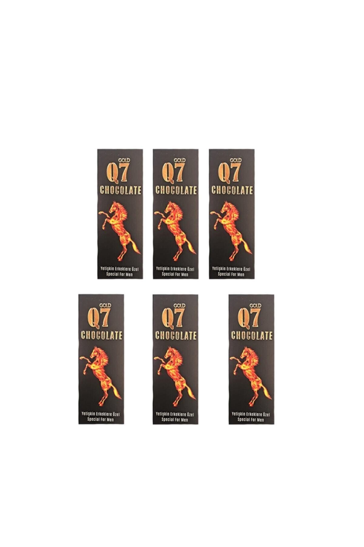 YAKUT AKTAR Gold Q7 Çikolata Afrodizyak 6 Adet,