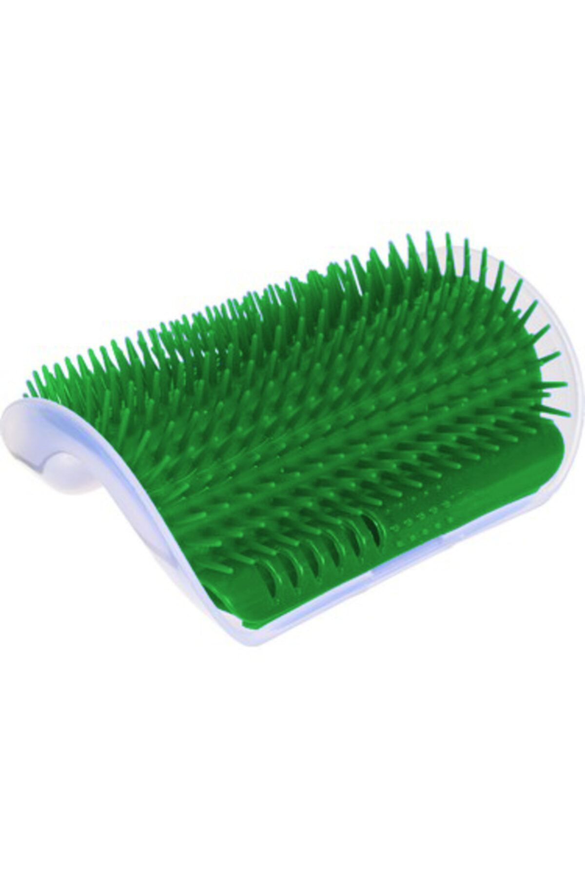 Markapet Self Groomer Kedi Otlu Kedi Duvara Ve Masaya Monte Kedi Fırçası Yeşil