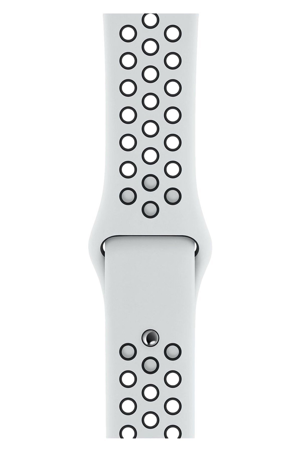 MORTY Apple Watch Silikon Kayış Delikli Kordon Uyumlu Seri 1 2 3 4 5 6 7 Se 42mm/44mm/45mm