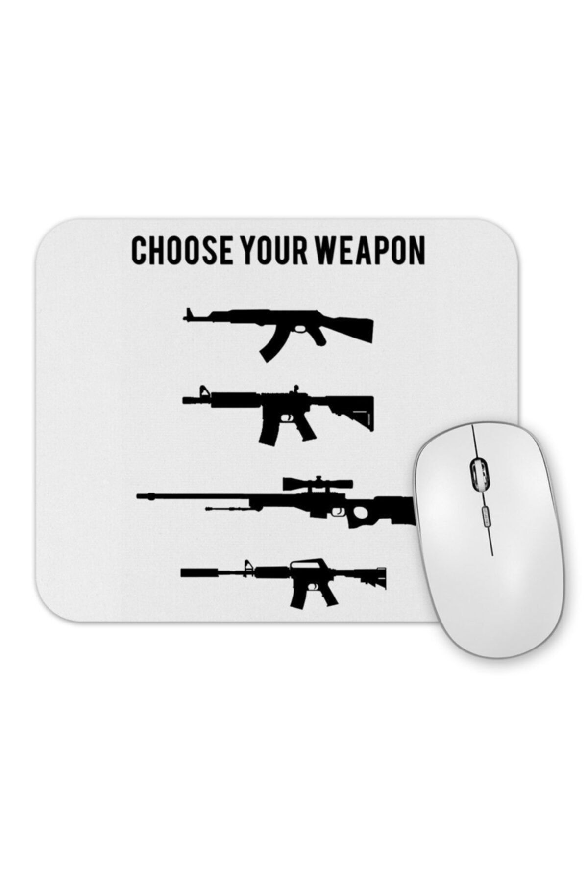 Baskı Dükkanı Cs Go Counter Strike Choose Your Weapon Mouse Pad