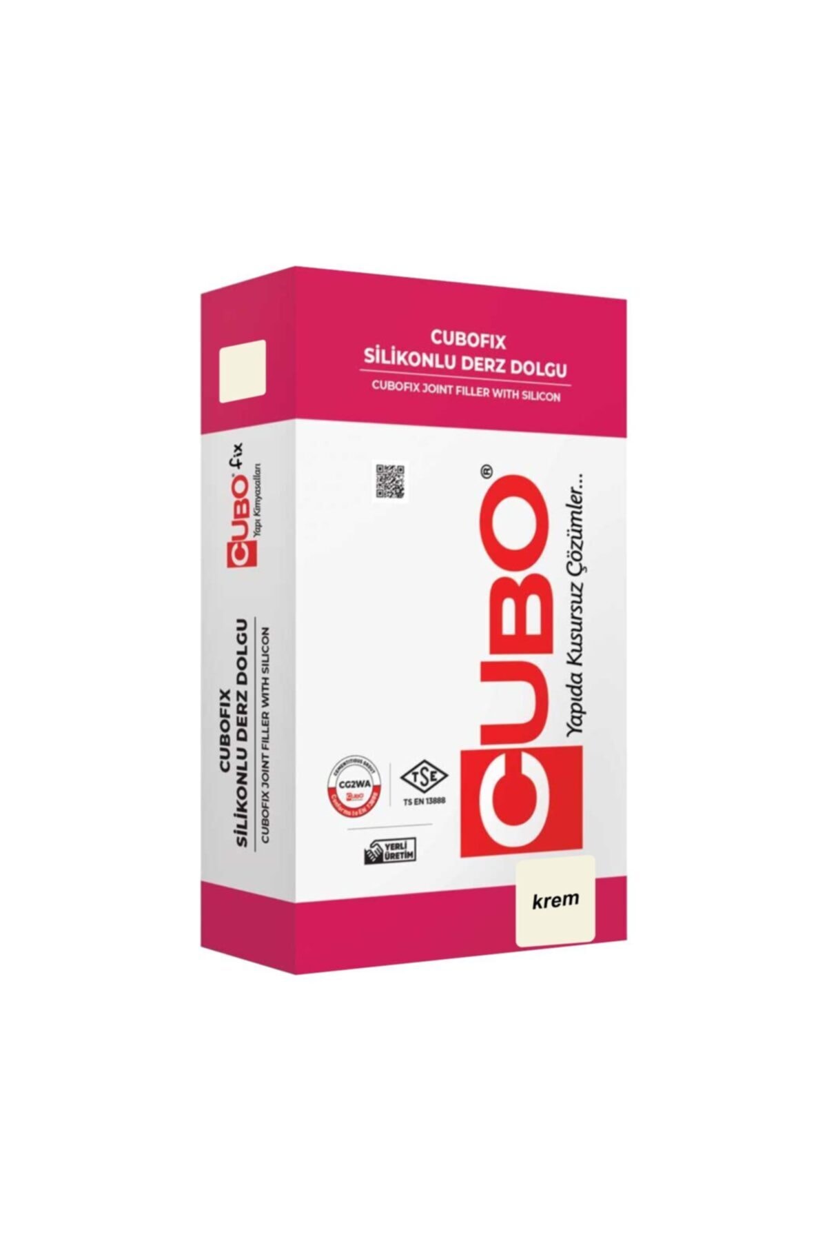 CUBO Fıx Silikonlu Derz Dolgu 1 kg Antrasit Su Kaçaklarını Engeller Islak Zeminlerde Kullanılabilir