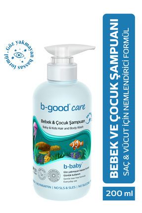 Bebek & Çocuk Saç Ve Vücut Şampuanı 200 ml Image 0