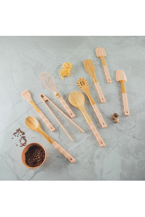 9 Parça Servis Seti Pudra Image 0