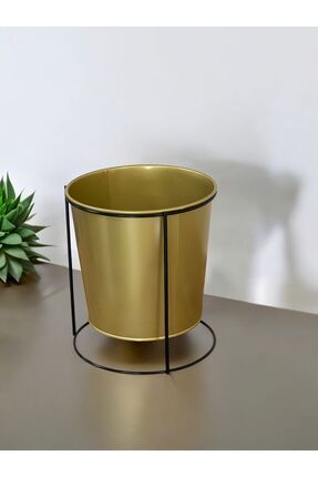 Ayaklı Saksı Gold Image 0