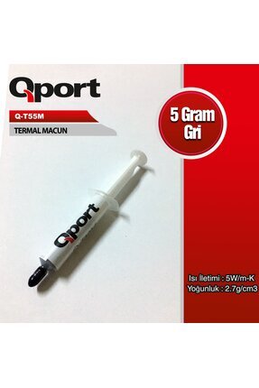 QPORT Q-T55M 5GRAM 5W/M-K 2.7/CM3 TERMAL MACUN Image 0