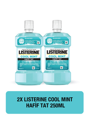Cool Mint Hafif Tat Alkolsüz Ağiz Bakim Suyu 250 ml X2 Image 0