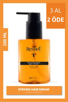 Onarıcı Besleyici Argan Ve Keratin Saç Bakım Yağı 100 ml Image 0