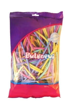 Fryx Balon Sosis Modeli Makaron Rengarenk Pakette 100 Adet Thelogin 969213 Image 0