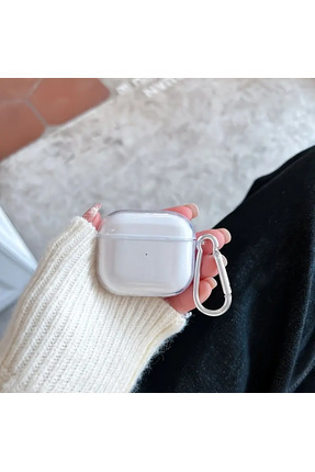 Airpods 4. Nesil ile Uyumlu Şeffaf Cyrstal Clear Ultra Berrak Kılıf Image 0