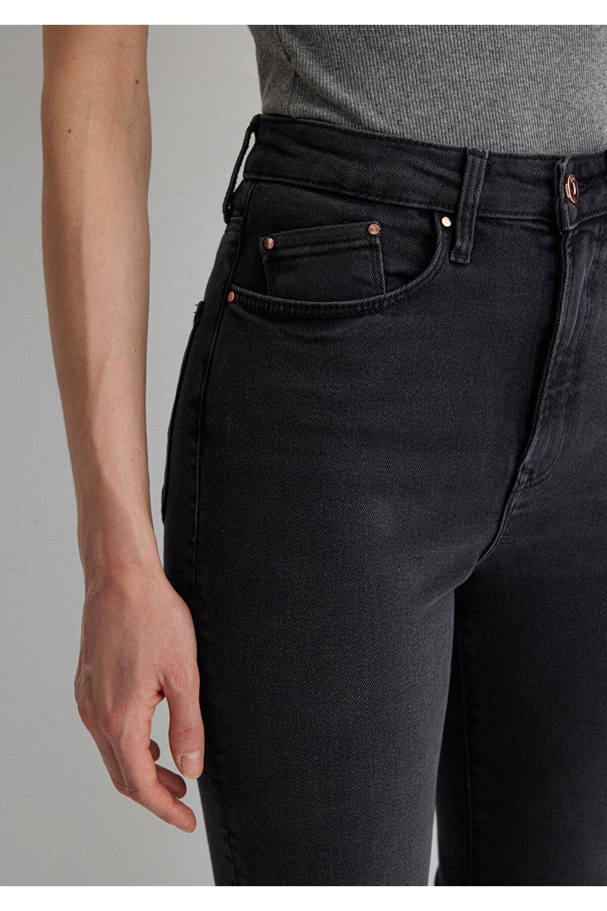Los Angeles Gold Shape Antracit Jean Pants 1010349-89224