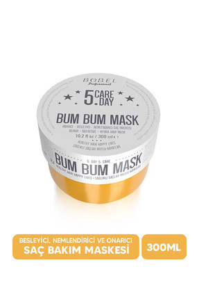 Bum Bum Mask 5. Gün 5 Etkili Vegan Saç Maskesi 300 ml Image 0