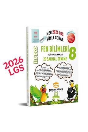 SİNAN KUZUCU 8. SINIF 2026 LGS İLK DOZ BRANŞ DENEME FEN BİLİMLERİ Image 0