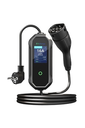 Elektrikli Araç Taşınabilir Şarj Cihazı 3.5 Kw Tak- Çalıştır 16a 220v Ev Tipi Taşıma Çantası Hediye Image 0
