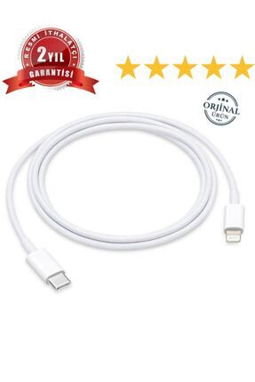 Iphone Tüm Modellerle Uyumlu Hızlı Şarj Kablosu 1 Metre Lightning Typc-e Resmi Ithalatçı Garantisi Image 0