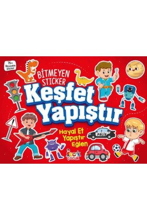 Bitmeyen Sticker Keşfet Yapıştır / Erdi Doğan / Bıcırık Yayınları / 9786256167148 Image 0