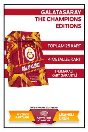THE CHAMPİONS EDİTİON: GALATASARAY 2024-25 - METAL KUTU Image 0