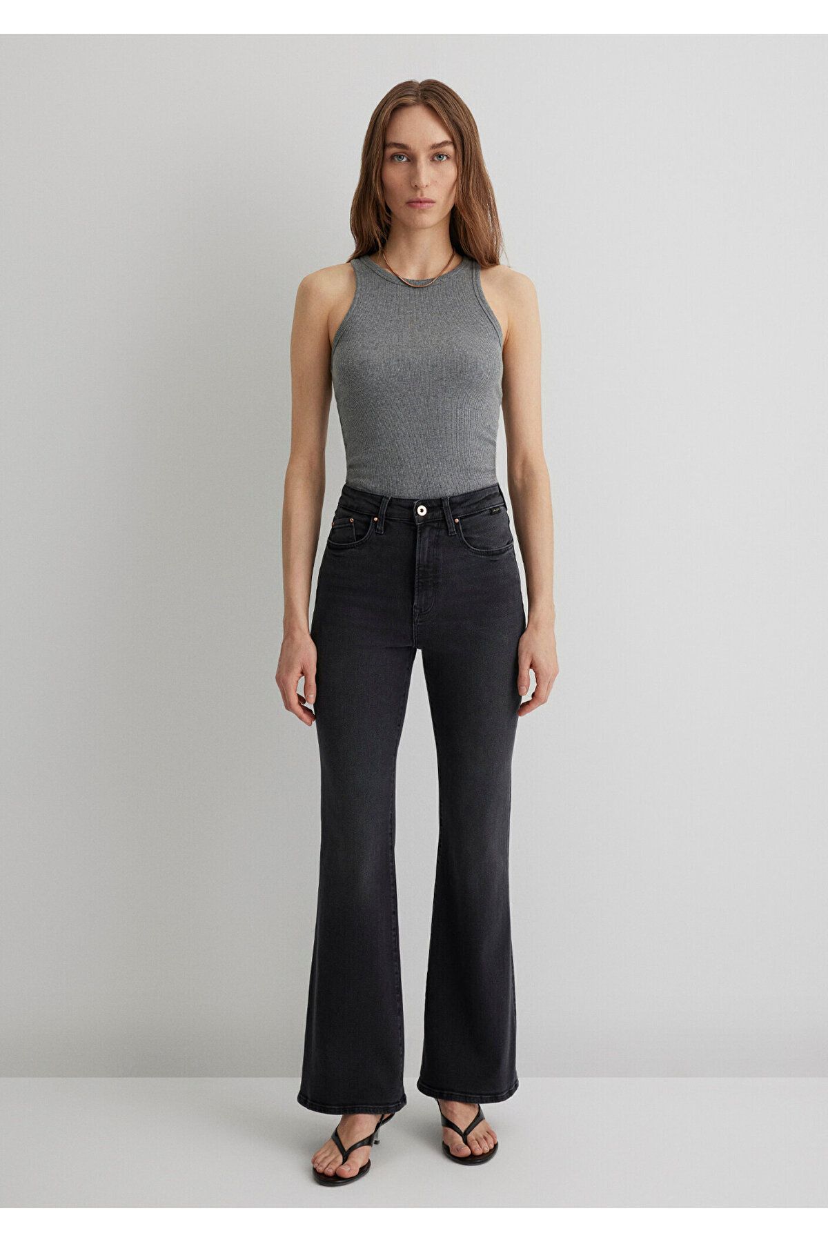 Los Angeles Gold Shape Antracit Jean Pants 1010349-89224