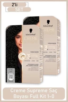 Creme Supreme Full Kit 1-0 Siyah x2 Adet Image 0